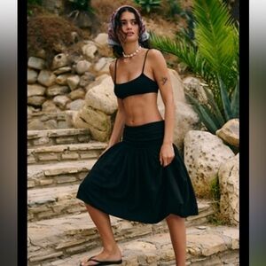 Free People Free-est Asia Convertible Mini in Black